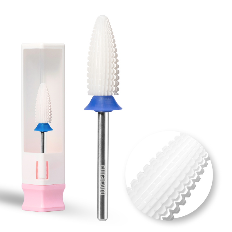 Ceramic Nail Drill Bit - Typhoon Bit – 2 Way – Medium, 3/32"