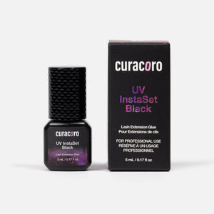 UV Instaset Black - Glue for Eyelash Extensions 5ml
