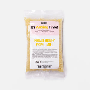 Wax Beans Bag 200g - Honey Over White Background