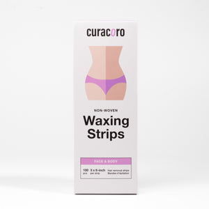 Non-Woven Wax Strips (3" x 8") – 100pcs