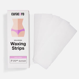 Non-Woven Wax Strips (3" x 8") – 100pcs