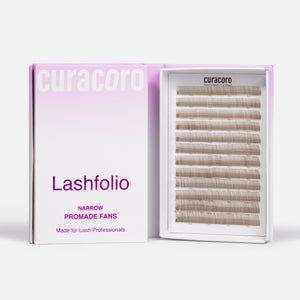LashFolio Choco Brown Wet Promade 5D 0.07 (1440 fans)