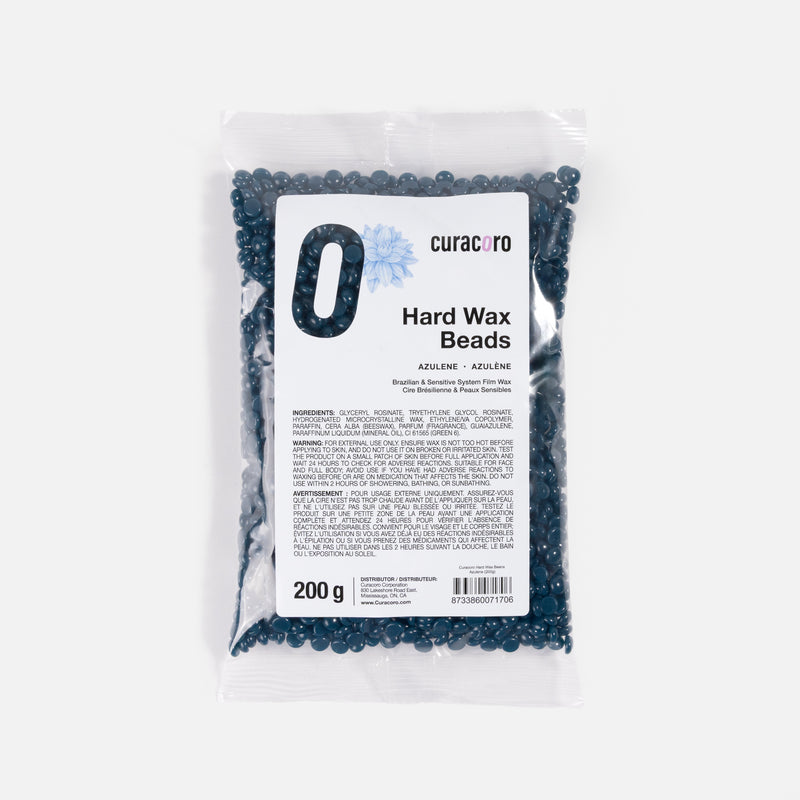 Curacoro Italian Hard Wax Beans - Pelables Primo - Azulene