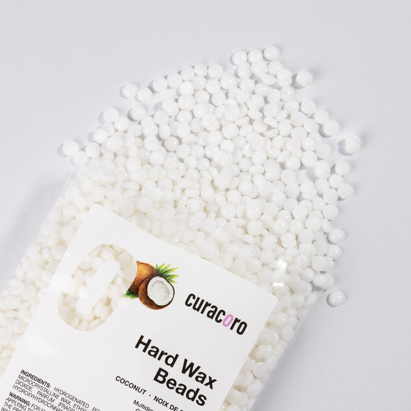Curacoro Italian Hard Wax Beans - Multidirectional - Coconut