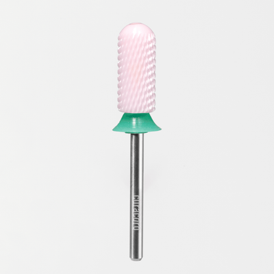 Ceramic Nail Drill Bit - Small Barrel Smooth Top Bit – Coarse 3/32"