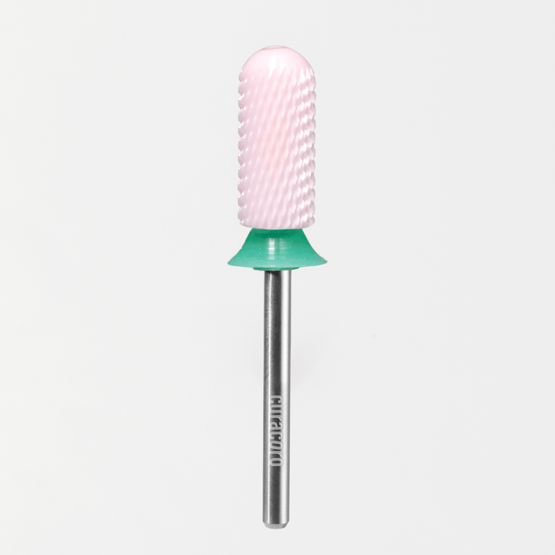 Ceramic Nail Drill Bit - Small Barrel Smooth Top Bit – Coarse 3/32"