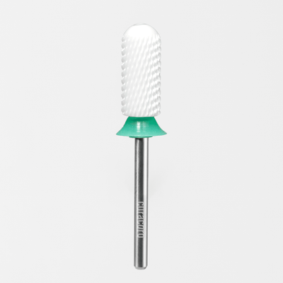 Ceramic Nail Drill Bit - Small Barrel Smooth Top Bit – Coarse 3/32"