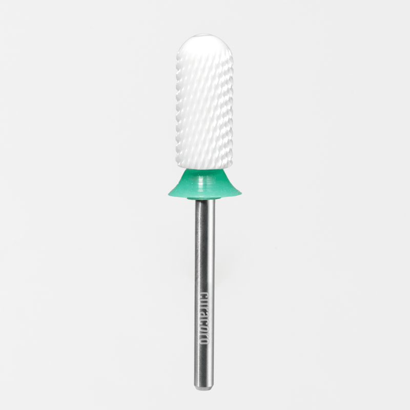 Ceramic Nail Drill Bit - Small Barrel Smooth Top Bit – Coarse 3/32"