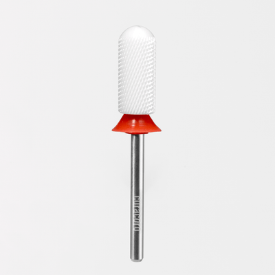 Ceramic Nail Drill Bit - Small Barrel Smooth Top Bit – Fine 3/32"