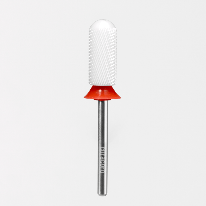 Ceramic Nail Drill Bit - Small Barrel Smooth Top Bit – Fine 3/32"