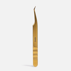 Soleil 50° Short Tip Tweezer – Firm Lash Control | Curacoro