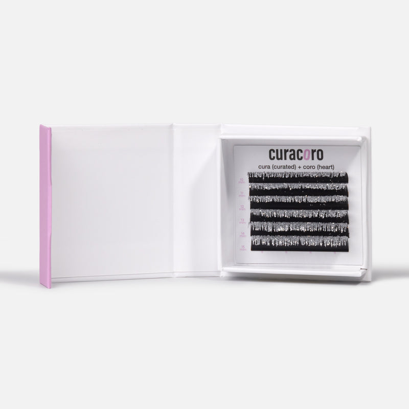 Super Mink Festive Glitter Silver 0.07