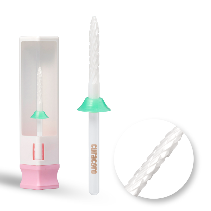 Ceramic Nail Drill Bit - Under Nail Cleaner Bit – Coarse, 3/32"