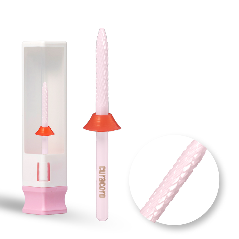 Ceramic Nail Drill Bit - Under Nail Cleaner Bit – Fine, 3/32"