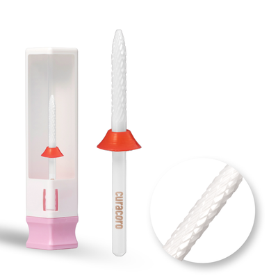 Ceramic Nail Drill Bit - Under Nail Cleaner Bit – Fine, 3/32"