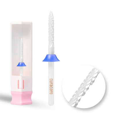 Ceramic Nail Drill Bit - Under Nail Cleaner Bit – Medium, 3/32"