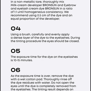 Bronsun Brow and Lash Cream Dye - Graphite 