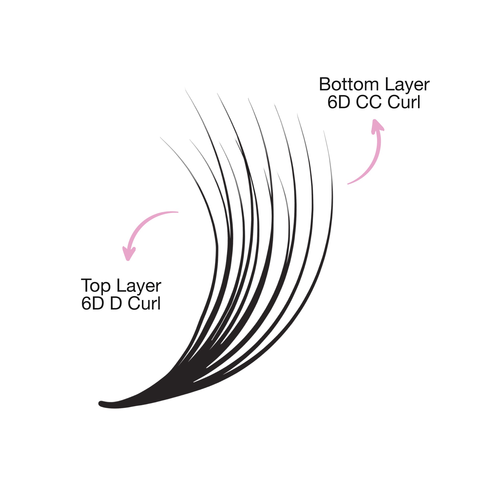 Double Stack Lashes Curacoro - LashFolio Double Layer Lashes – CURACORO CA