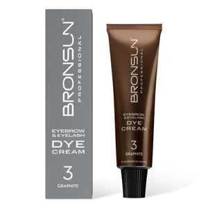 Bronsun Brow and Lash Cream Dye - Graphite 