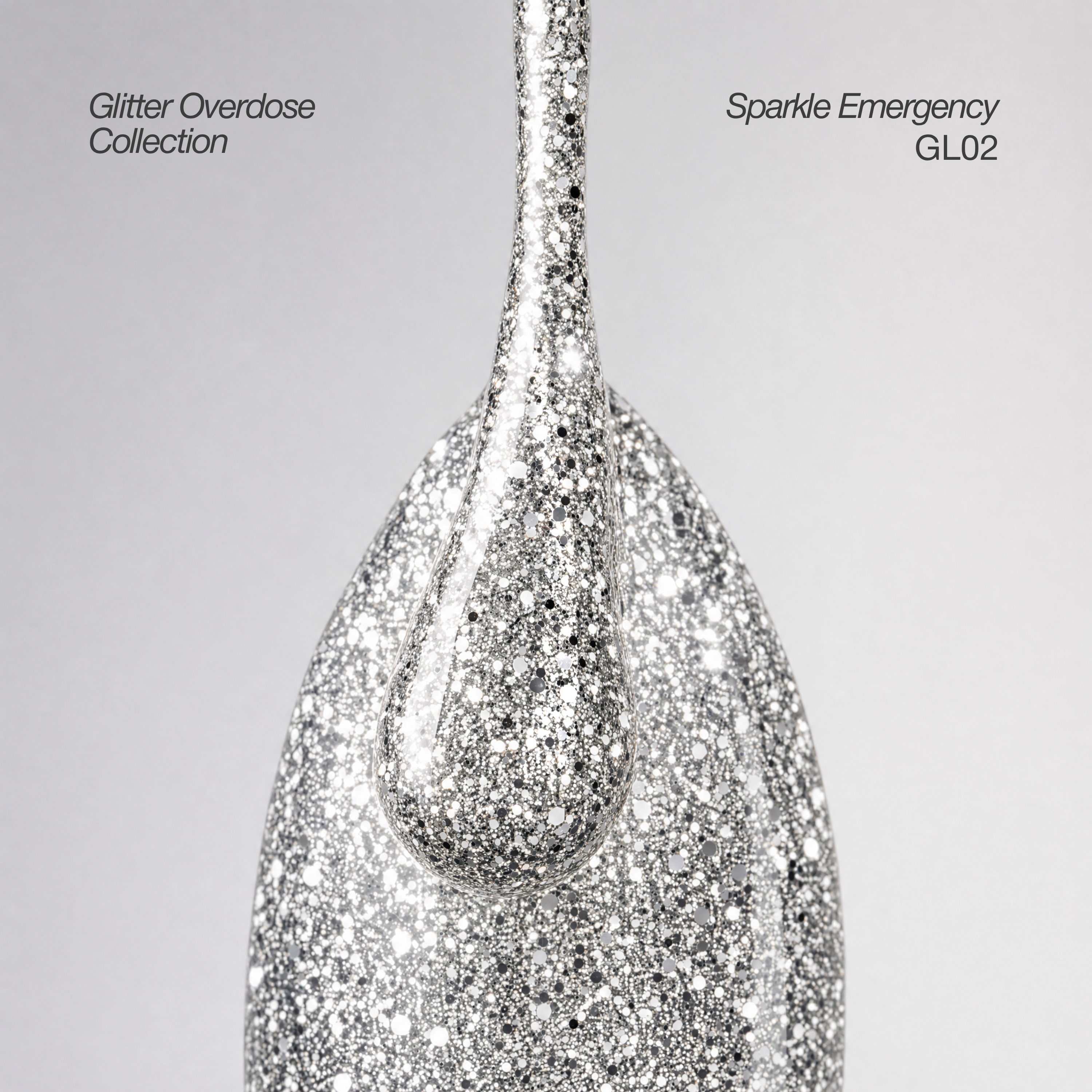 Glitter Overdose - Glitter Gel Nail Collection (6 Shades / 15ml Each)
