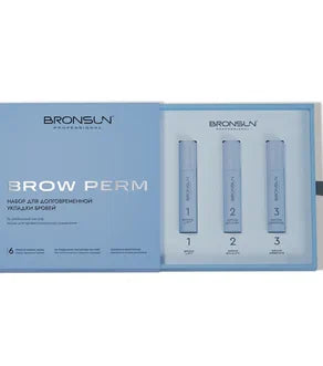 Set de permanente para cejas Bronsun