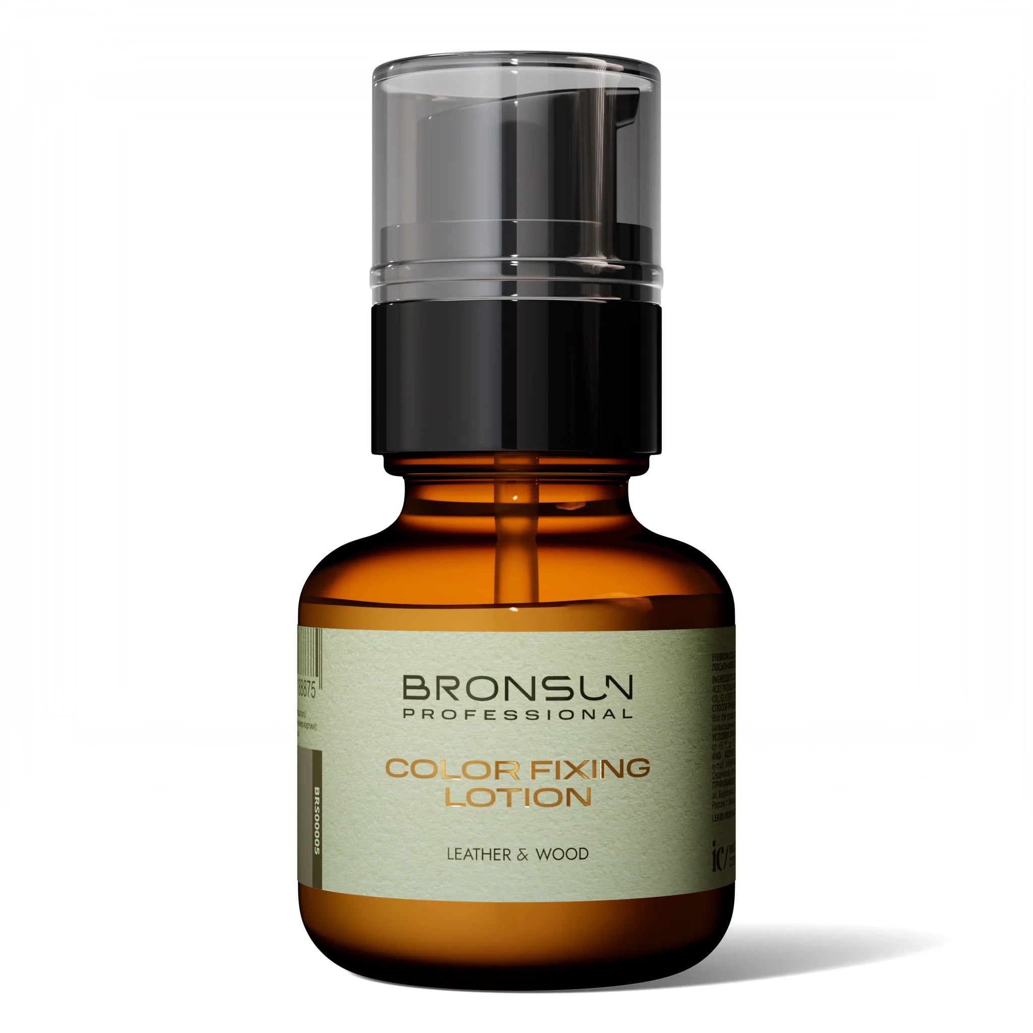 Bronsun Color Fixing Lotion, Leather and Wood, 50 ml