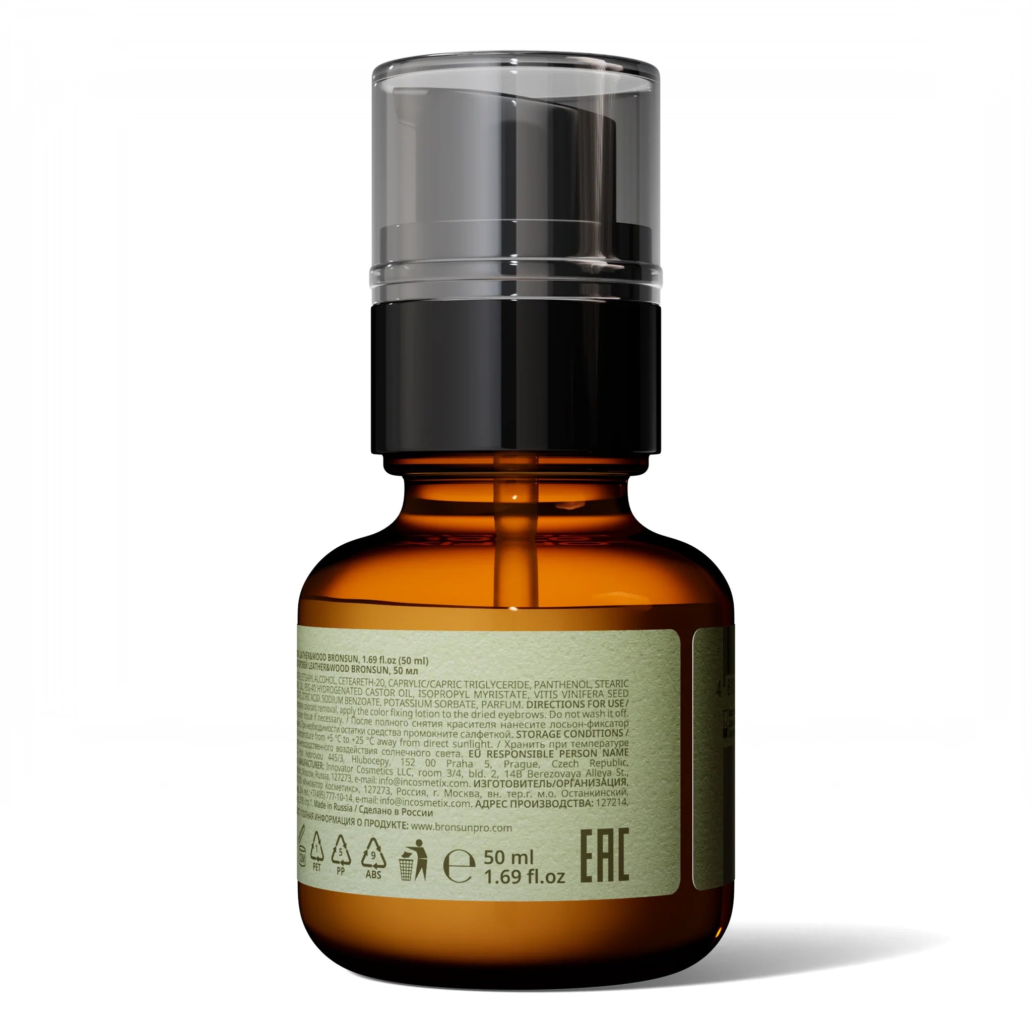 Bronsun Color Fixing Lotion, Leather and Wood, 50 ml