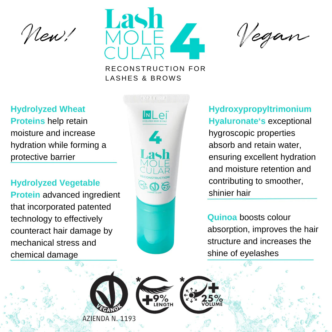 InLei® Lash Molecular 4 | Reconstruction for Lashes and Brows