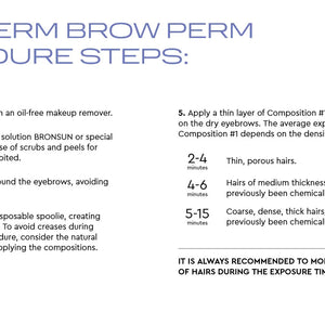Bronsun Brow Perm Set