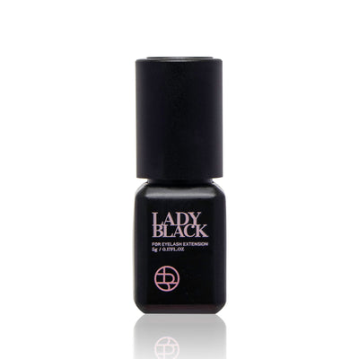 Lady Black Adhesive 5ml product display 