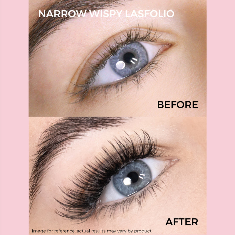 Image of Lashfolio Wispy Spike on a model&