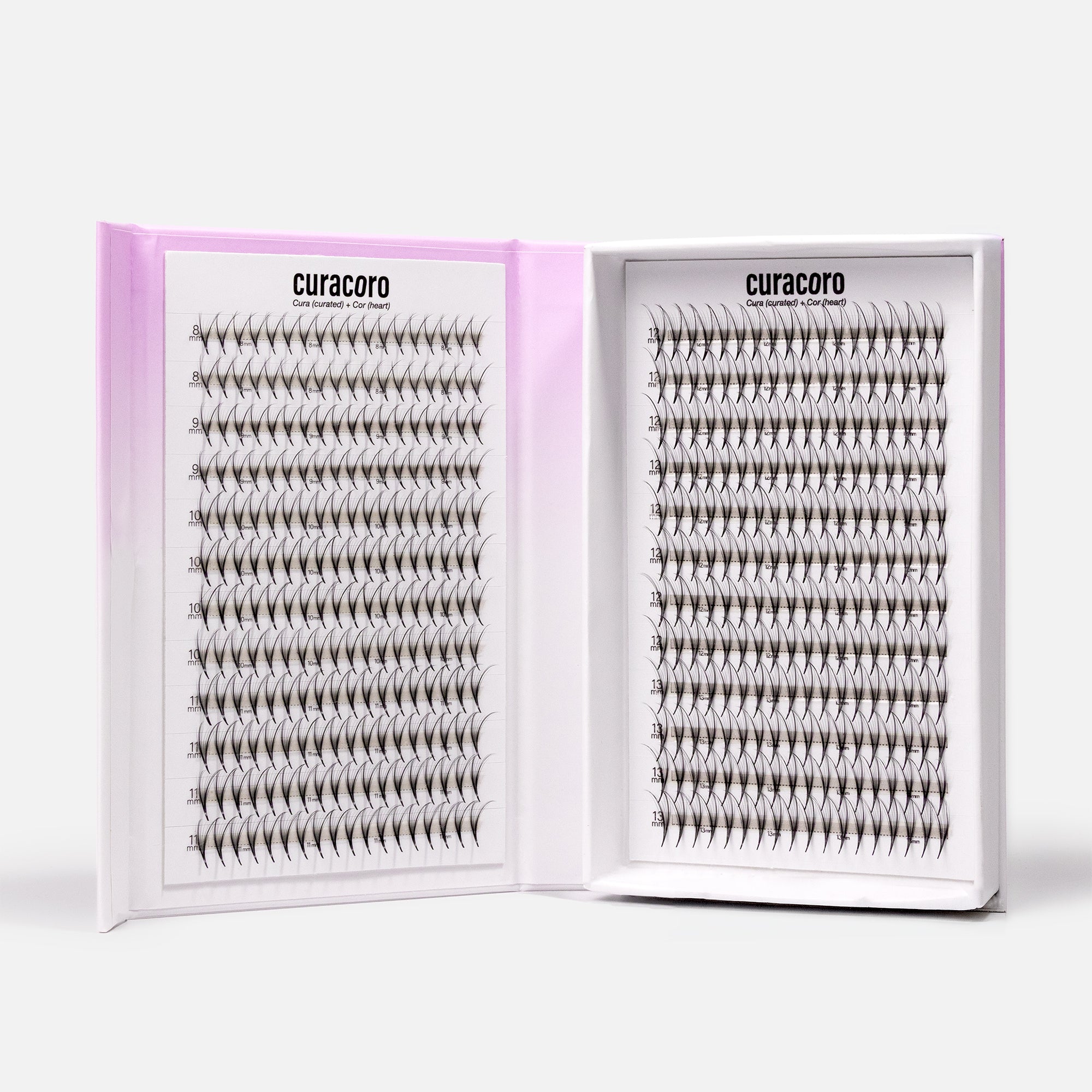 LashFolio Narrow Promade Fans Double Spike 7D 0.05 (384 fans)
