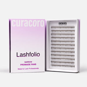 Pestañas postizas LashFolio Narrow Wispy Spike 7D 0,05