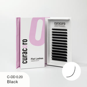 Flat Classic Lashes 0.20 over a white background. 