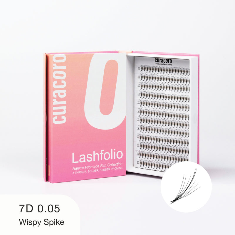 LashFolio Narrow Wispy Spike 7D 0.05