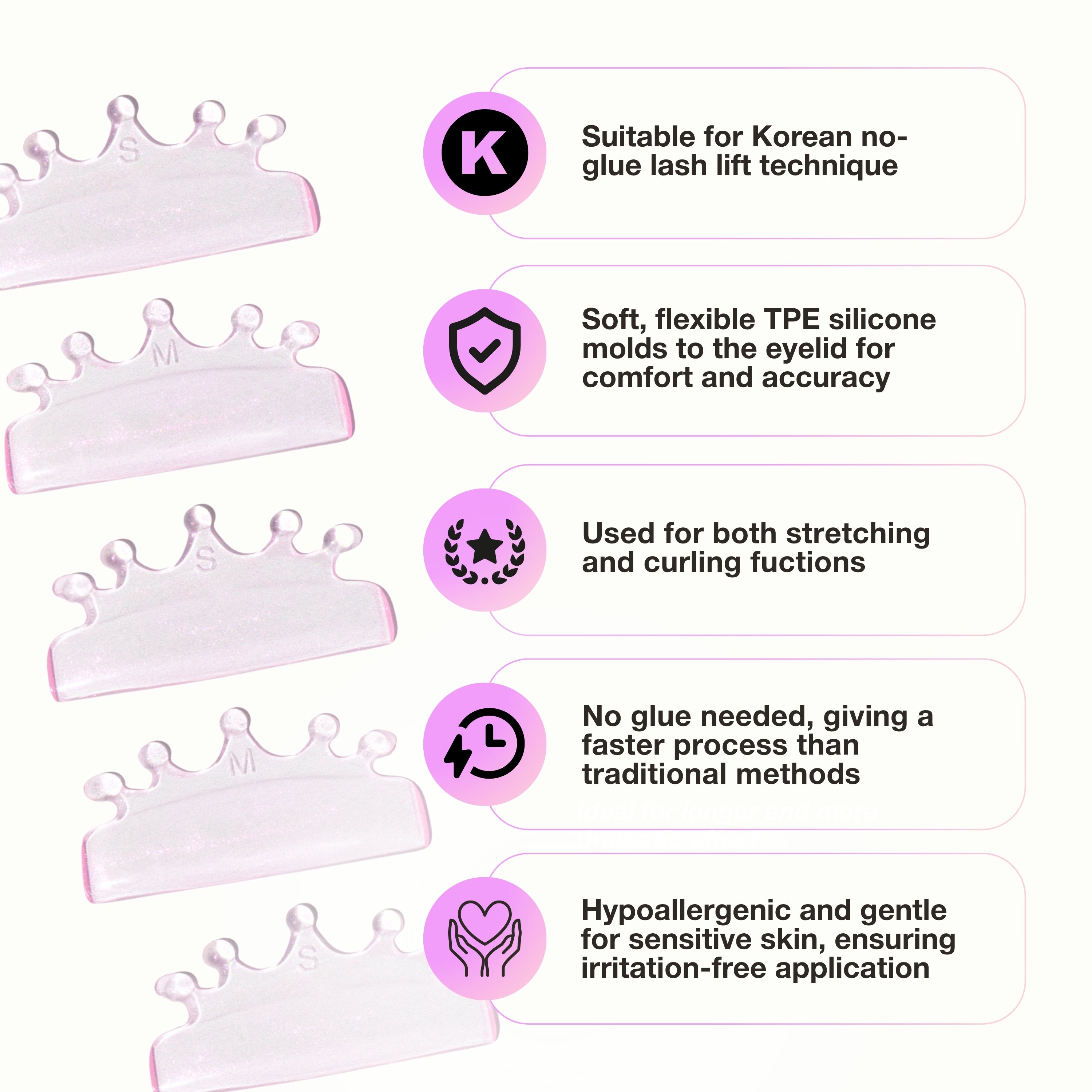 Lash Lift Shields - K-Glow Tiara Lift