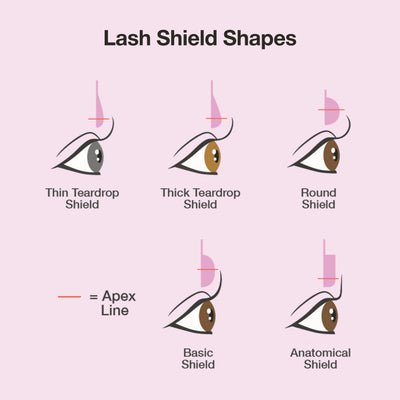Lash Lift Shields - Coral Crest