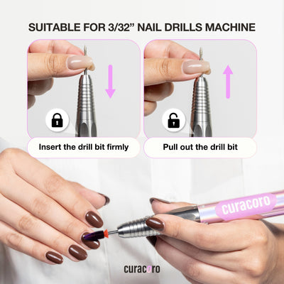 Suitable for 3/32' nail drill machine infographic