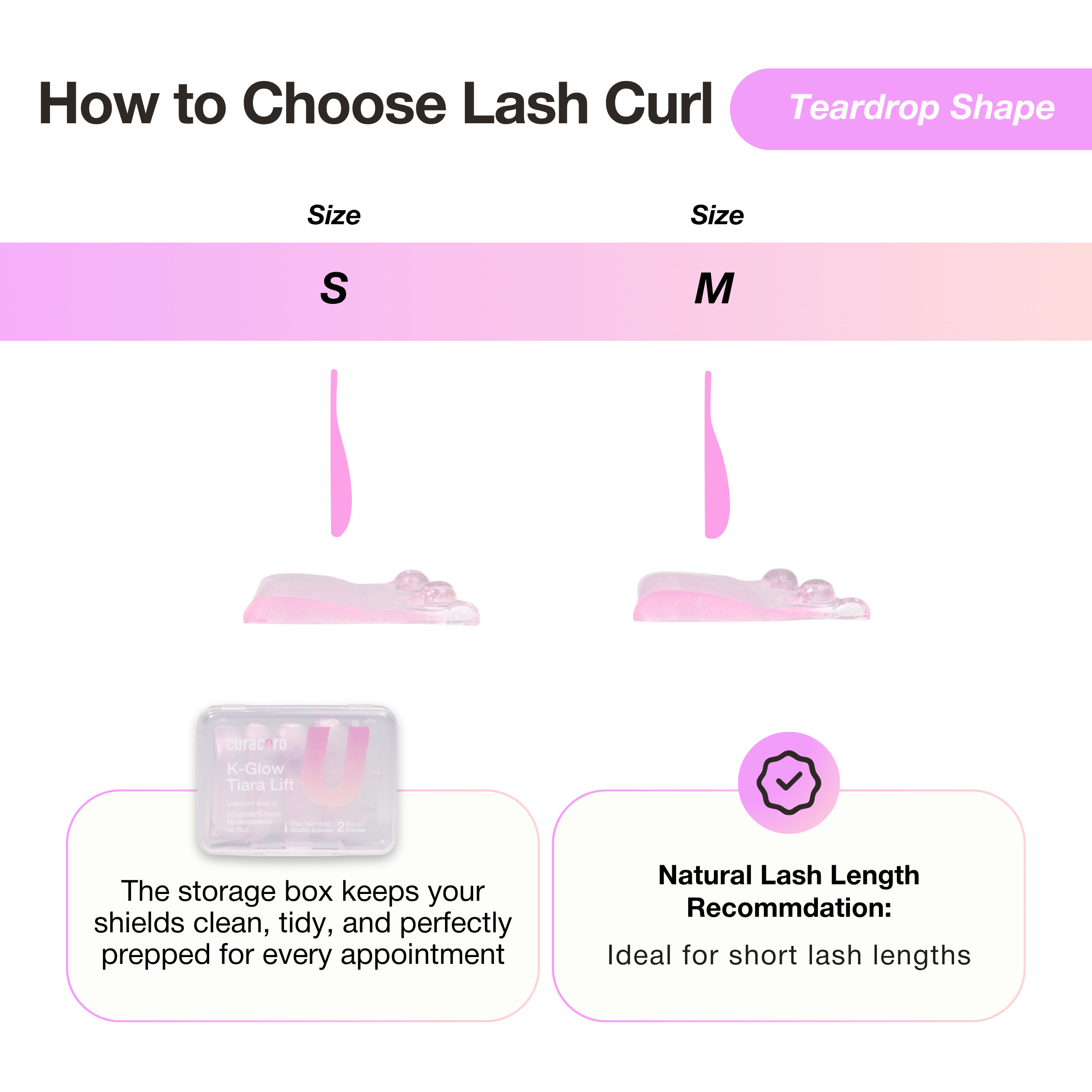 Lash Lift Shields - K-Glow Tiara Lift