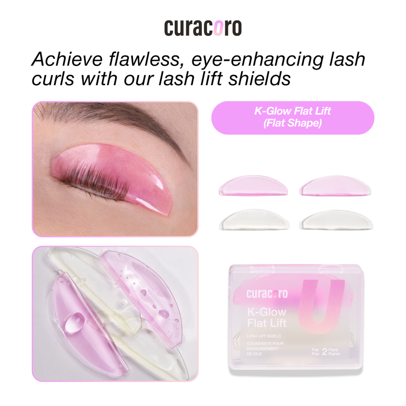 Lash Lift Shields - K-Glow Flat Lift (For Korean Lash lift technique)