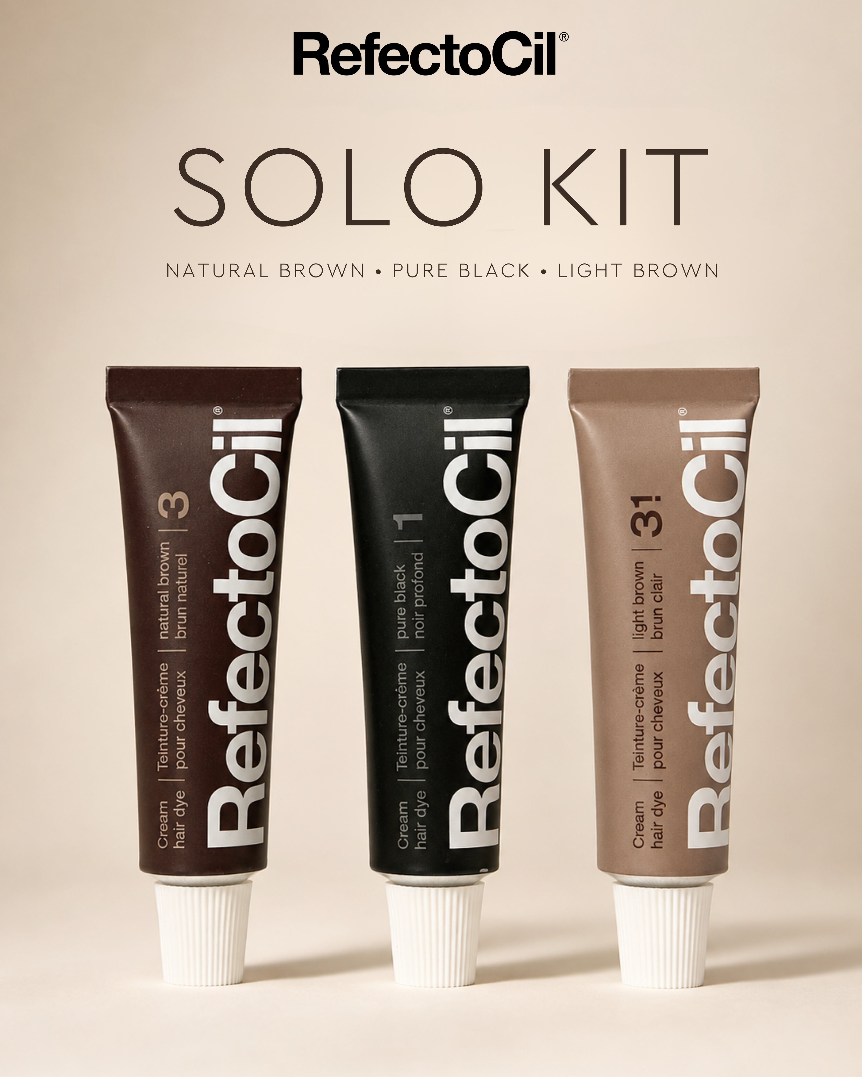 RefectoCil Solo Kit Lash & Brow Tint Starter Kit