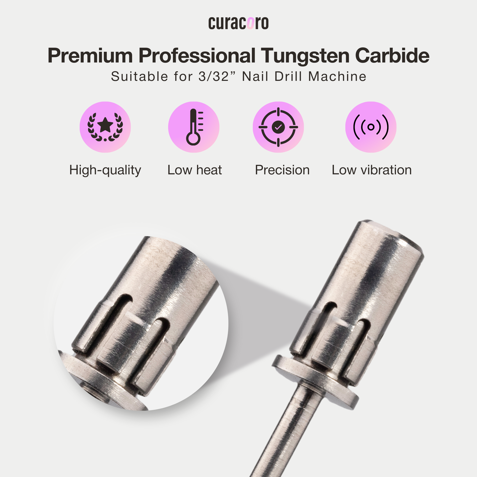 Nail Drill Bit - Big Mandrel