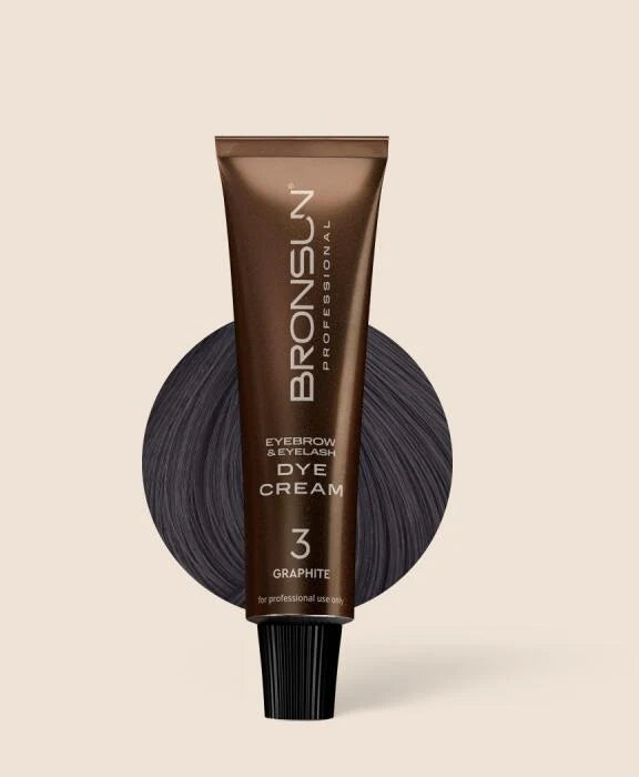 Bronsun Brow and Lash Cream Dye - Graphite 
