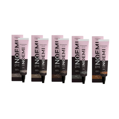 Noemi - New Formula Hybrid Liquid Brow Dye Gel KIT (5 Shades)