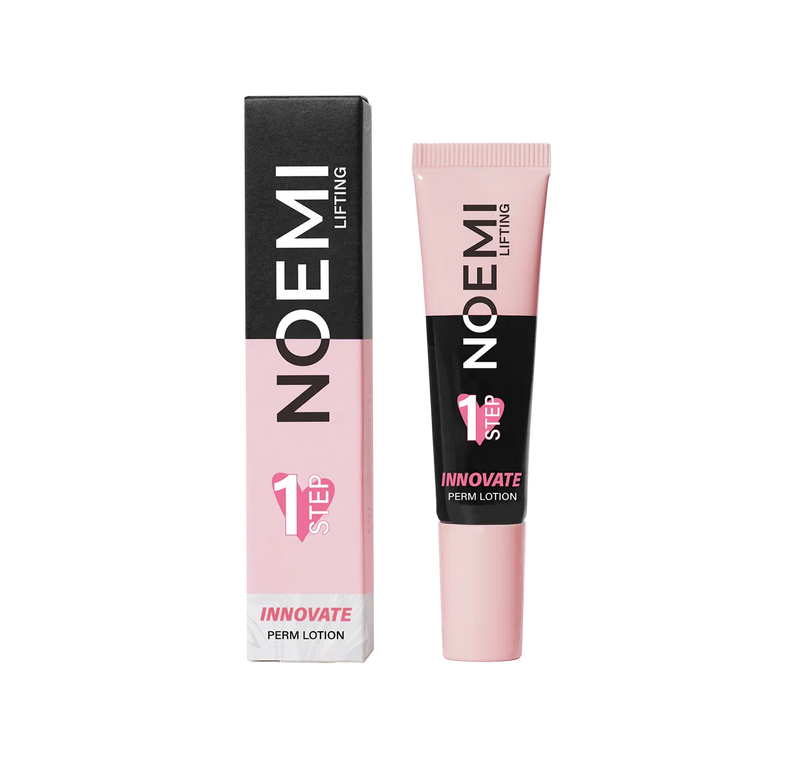 Noemi Lash Lift and Brow Lamination Innovate Perm Lotion Step 1