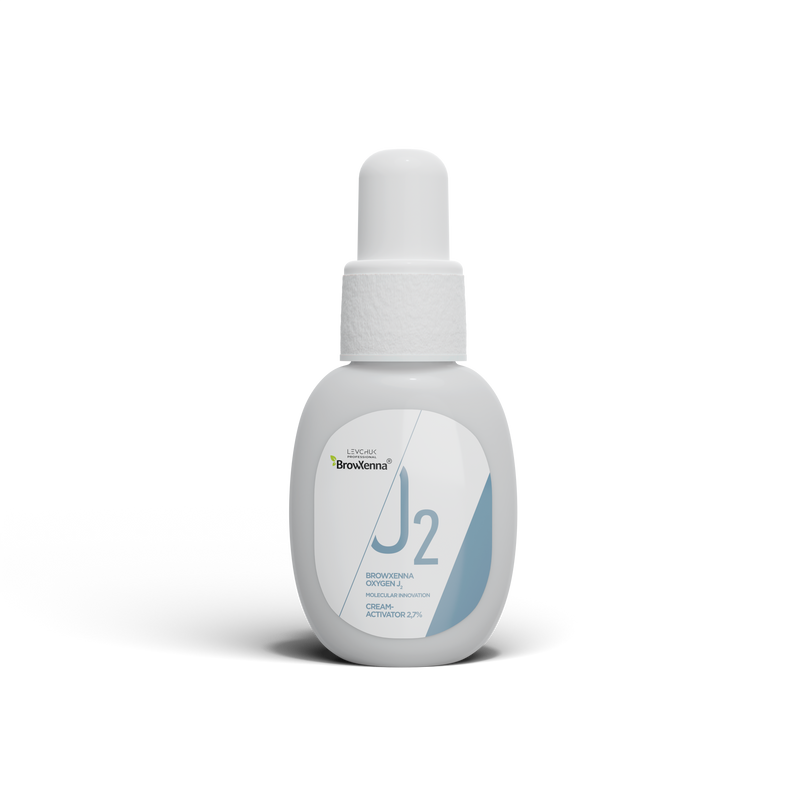 OXYGEN J₂ Farbe für Augenbrauen und Wimpern Creme Aktivator 