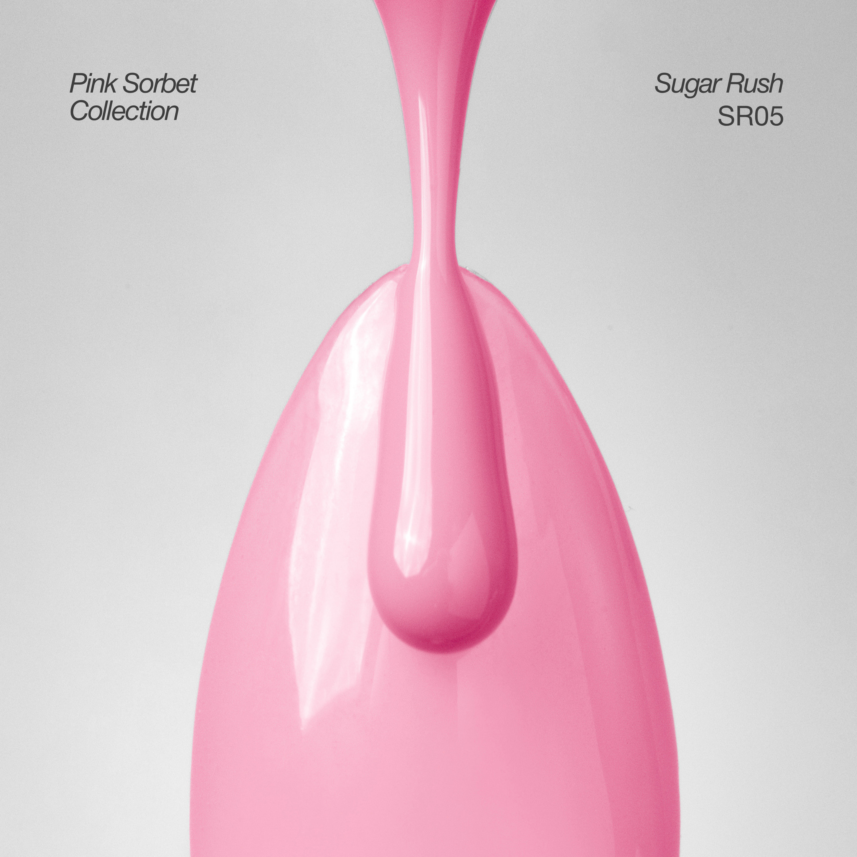 Pink Sorbet  - Syrup Gel Nail Collection (6 Shades / 15ml Each)