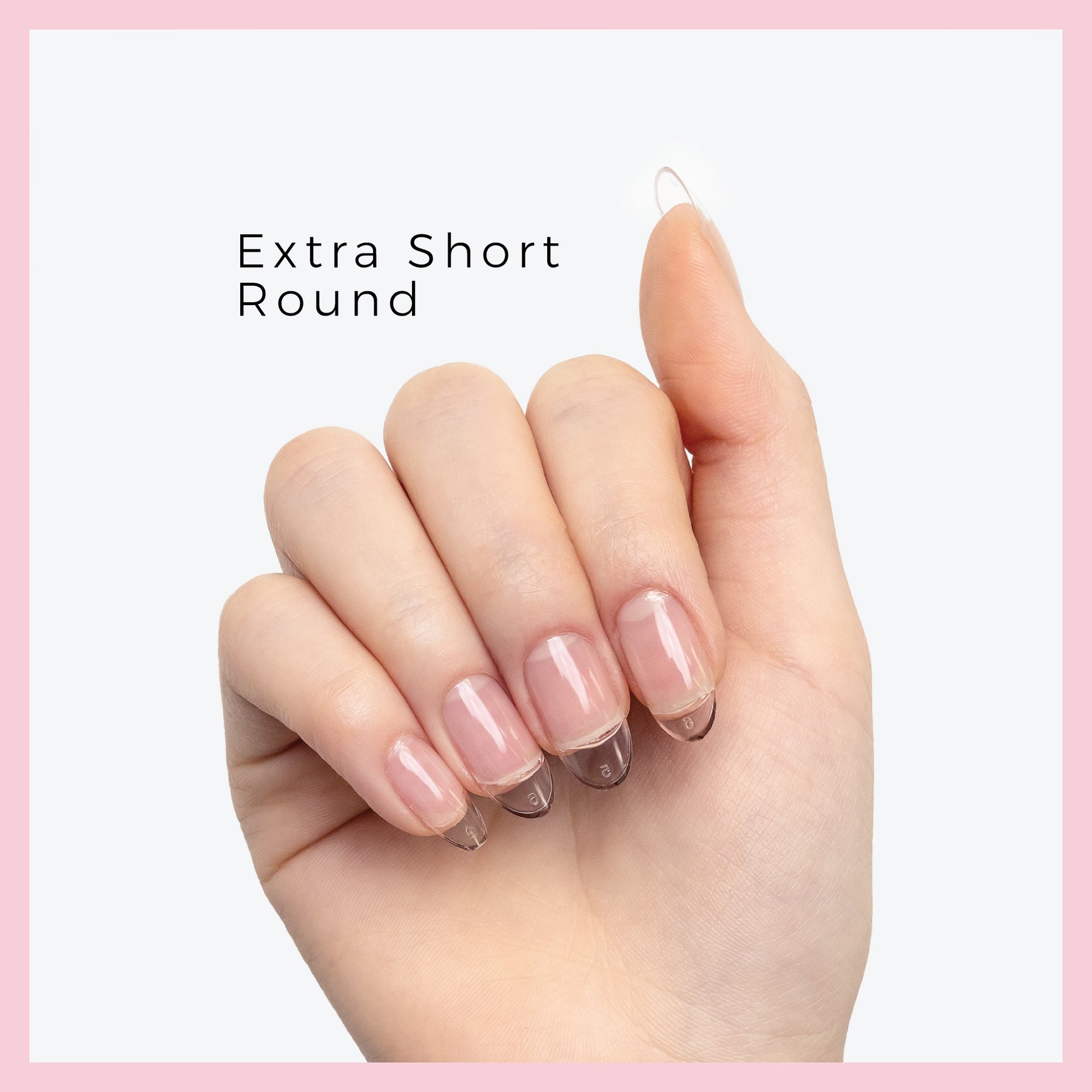 Round Gel Tips Curacoro - Soft Gel Tips - Round – CURACORO CA