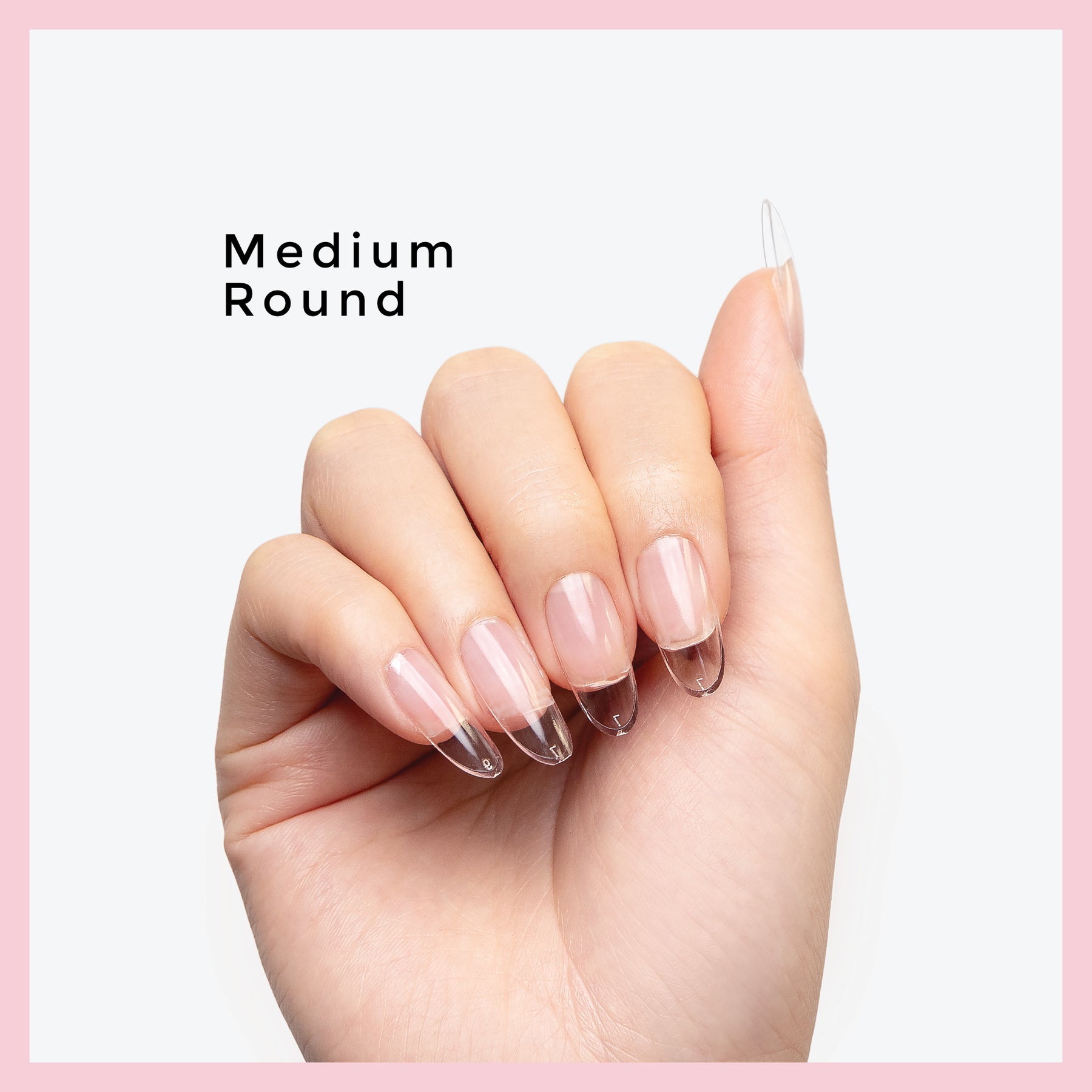 Round Gel Tips Curacoro - Soft Gel Tips - Round – CURACORO CA