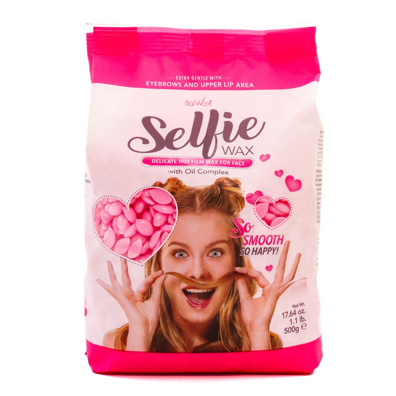 Italwax Filmwax Selfie With Natural Oils (face waxing) 500G